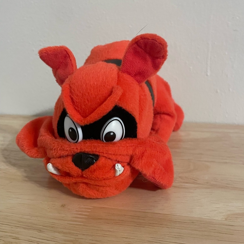 Great American Toy Co. Dozer Red Bulldog Plush 8”